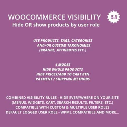 Woocommerce Hide Products